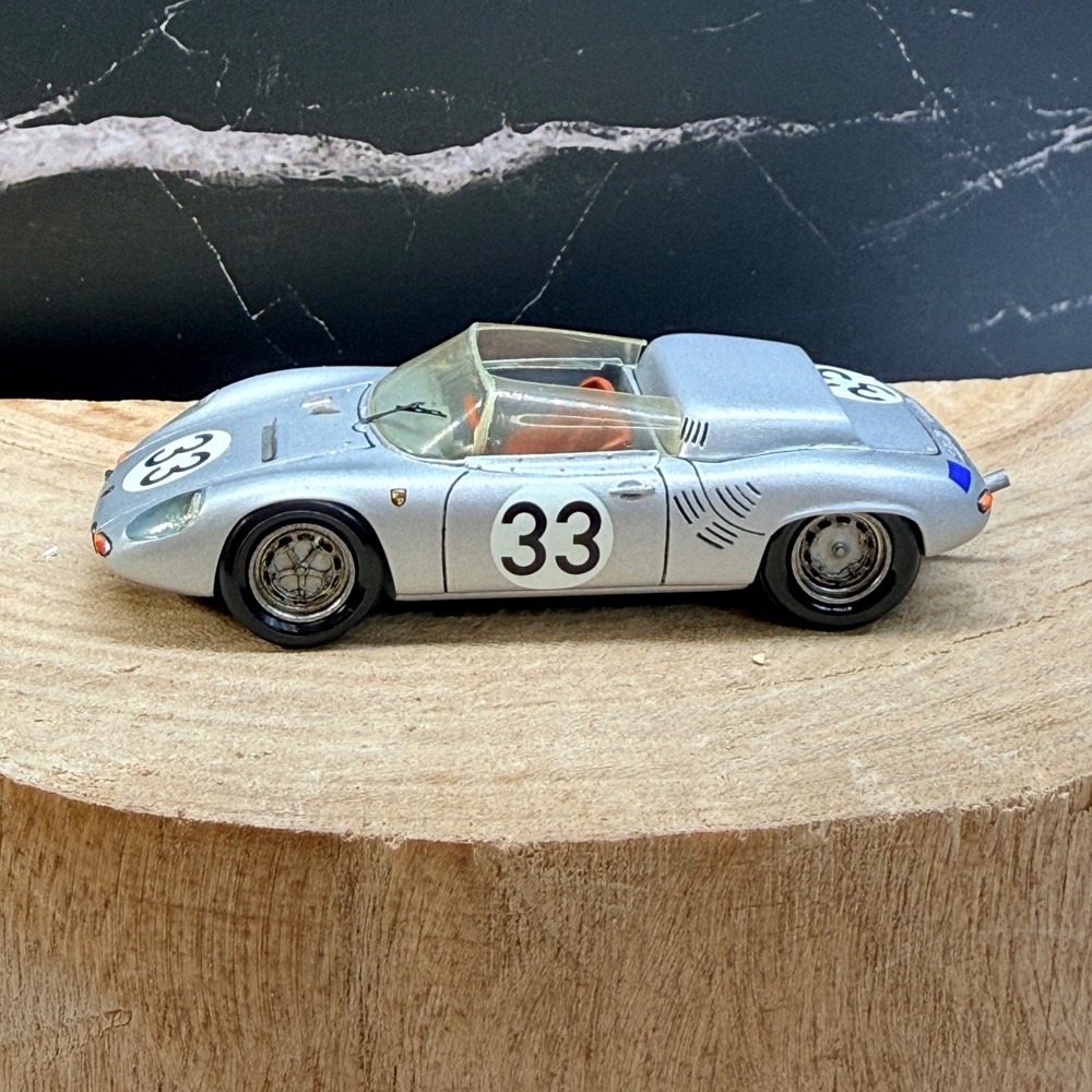 Porsche RS 61 Le Mans 1961 Starter Resin 1:43 Robb Brown Built Silver #33 Car